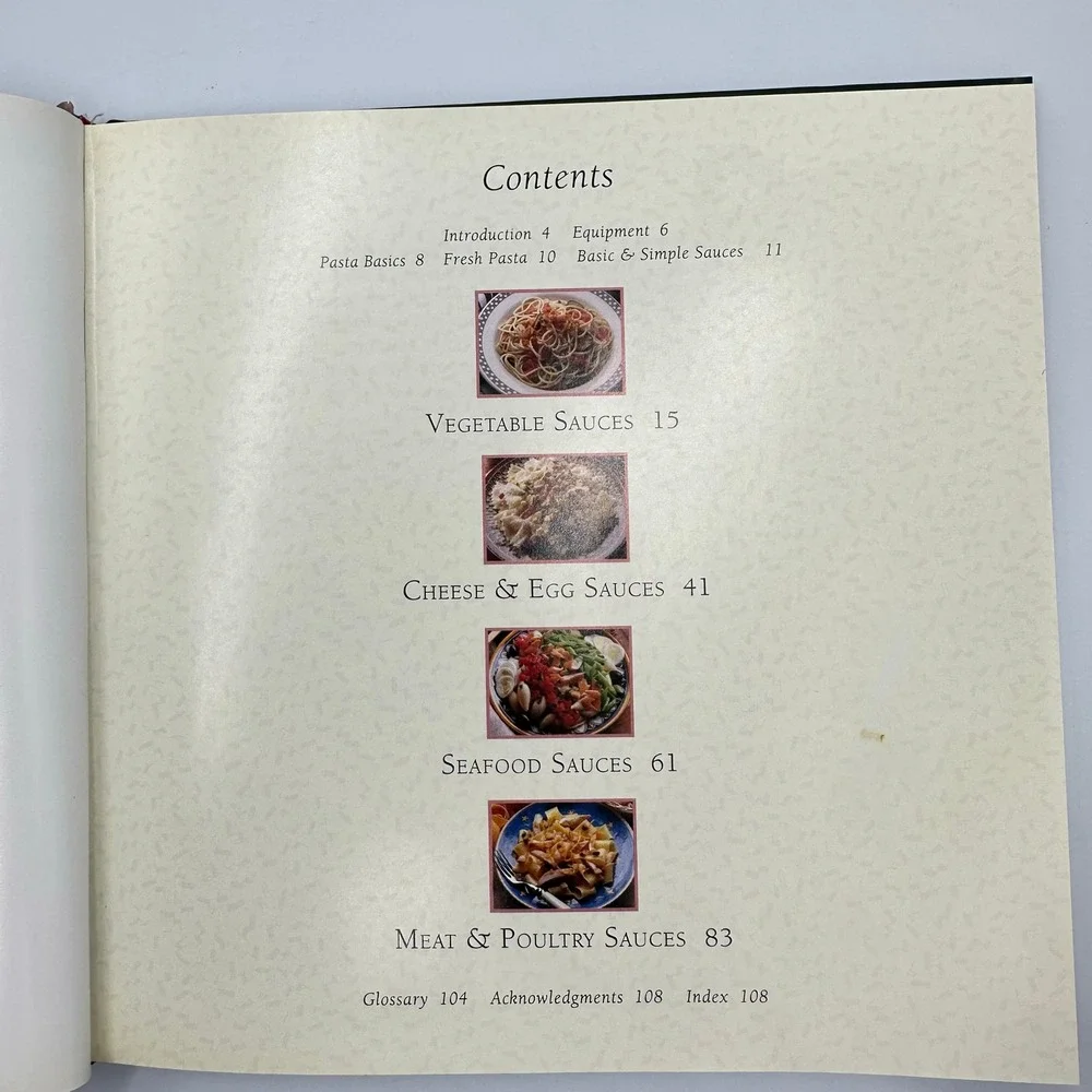 Williams-Sonoma Kitchen Library Lot 2 Pasta Sauces Cookies Biscotti Hardcover‎